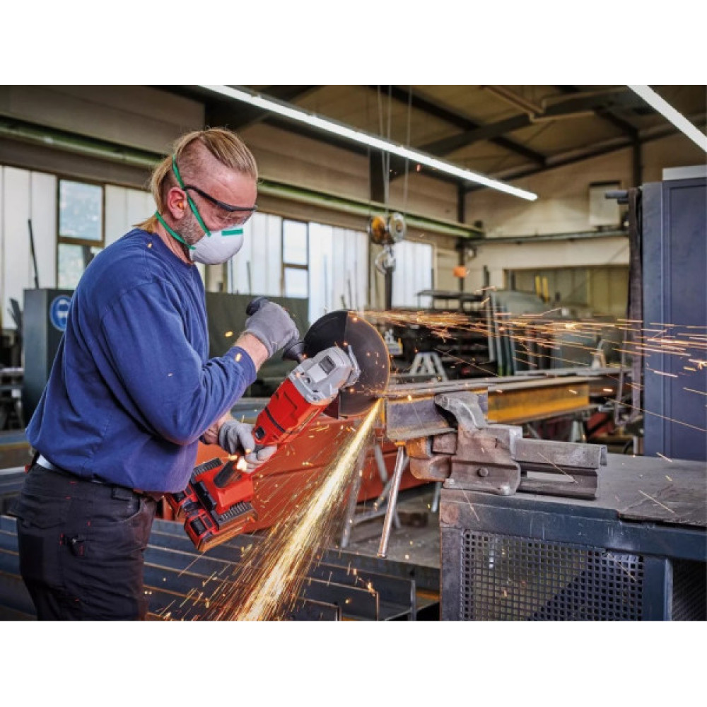 Шліфмашина кутова акумуляторна Einhell Professional TP-AG 36/230-22 Li BL - Solo 36В(АКБ 2х18В) 230мм 6600об/хв PXC 6кг без АКБ та ЗП