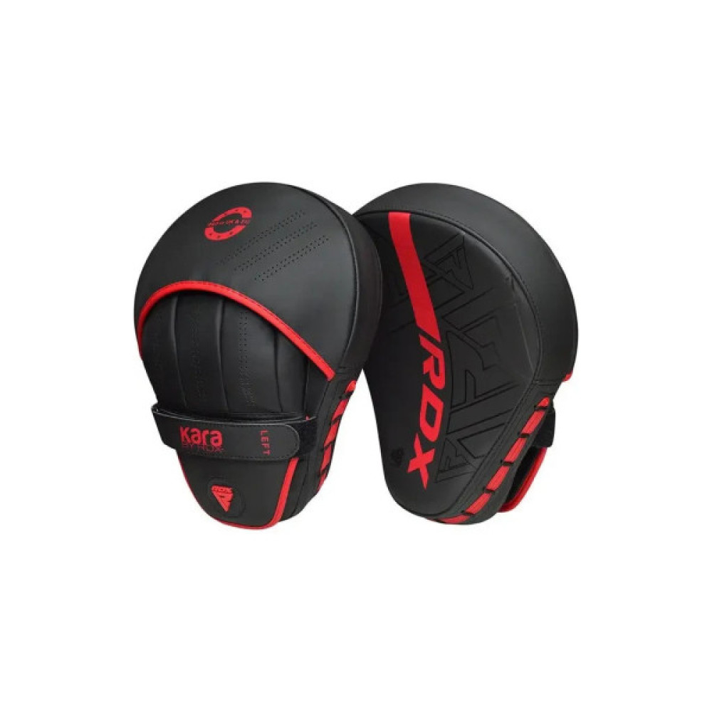 Лапи боксерські RDX F6 Kara Matte Red (FPR-F6MR)