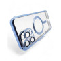 Чохол до мобільного телефона BeCover TPU Chrome Case (MagSafe) для Apple iPhone 16 Pro Sierra Blue (712082) Чохол до мобільного телефона BeCover TPU Chrome Case (MagSafe) для Apple iPhone 16 Pro Sierra Blue (712082)
