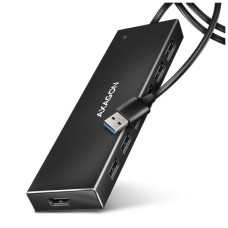 Концентратор AXAGON USB 3.1 to 7xUSB 3.0 black (HUE-F7A) Концентратор AXAGON USB 3.1 to 7xUSB 3.0 black (HUE-F7A)