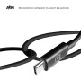 Дата кабель USB 2.0 AM to USB-C 1.0m AMD718B black Armorstandart (ARM64291)
