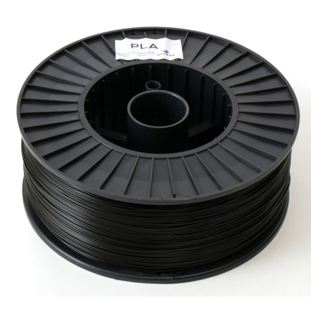 Пластик для 3D-принтера DRUKAR PLA 1.75мм, 3кг, black (DRKPLA3kgBL001)
