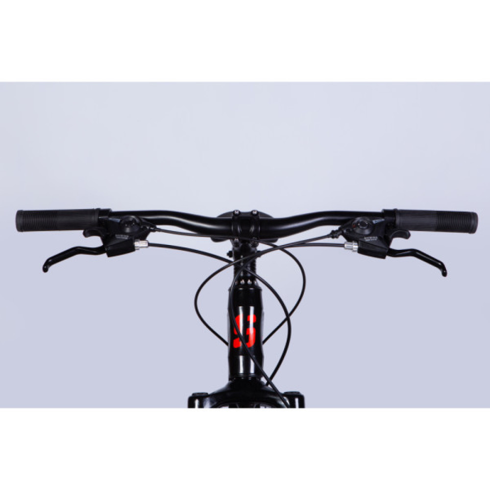 Велосипед Space 24" MERCURY DD FR рама-11" AL 2026 чорно-червоний (OPS-SP-24-065)