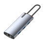 Порт-реплікатор ColorWay Docking Station USB-C 6-в-1 Type C PD 100W/USB3.0х3/HDMI 4К/RJ45 (CW-HUB02) Порт-реплікатор ColorWay Docking Station USB-C 6-в-1 Type C PD 100W/USB3.0х3/HDMI 4К/RJ45 (CW-HUB02)