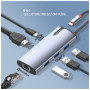 Порт-реплікатор ColorWay Docking Station USB-C 6-в-1 Type C PD 100W/USB3.0х3/HDMI 4К/RJ45 (CW-HUB02) Порт-реплікатор ColorWay Docking Station USB-C 6-в-1 Type C PD 100W/USB3.0х3/HDMI 4К/RJ45 (CW-HUB02)