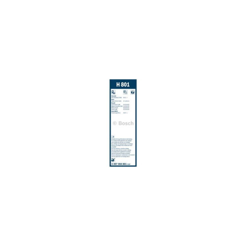 Щітка склоочисника Bosch 3 397 004 801