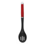 Ложка кухарська KitchenAid Coreline для сервіровки з прорізами, 35,3 см, червона (KAG004OHERE) Ложка кухарська KitchenAid Coreline для сервіровки з прорізами, 35,3 см, червона (KAG004OHERE)