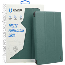 Чохол до планшета BeCover Tri Fold Soft TPU Silicone Apple iPad Pro 12.9 2020/2021/2022 Dark Green (709713) Чохол до планшета BeCover Tri Fold Soft TPU Silicone Apple iPad Pro 12.9 2020/2021/2022 Dark Green (709713)