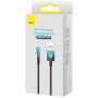 Дата кабель USB 2.0 AM to Lightning 1.0m 2.4A 90° corner black/blue Baseus (CAVP000021) Дата кабель USB 2.0 AM to Lightning 1.0m 2.4A 90° corner black/blue Baseus (CAVP000021)