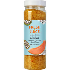 Сіль для ванн Fresh Juice Superfood Baobab & Caribbean Gold Melon 700 г (4823015942167)