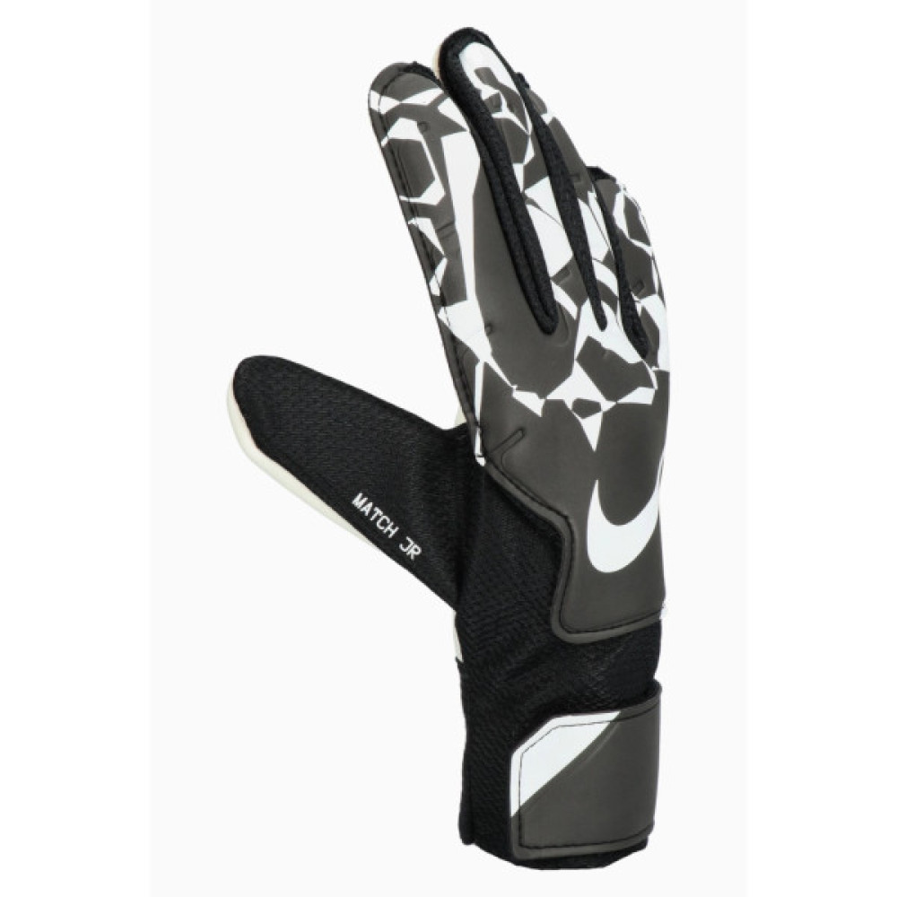 Воротарські рукавиці Nike NK GK MATCH JR - HO24 (HQ0258-010) дит 6 (17.6 см) Чорно/білі (197600447523)
