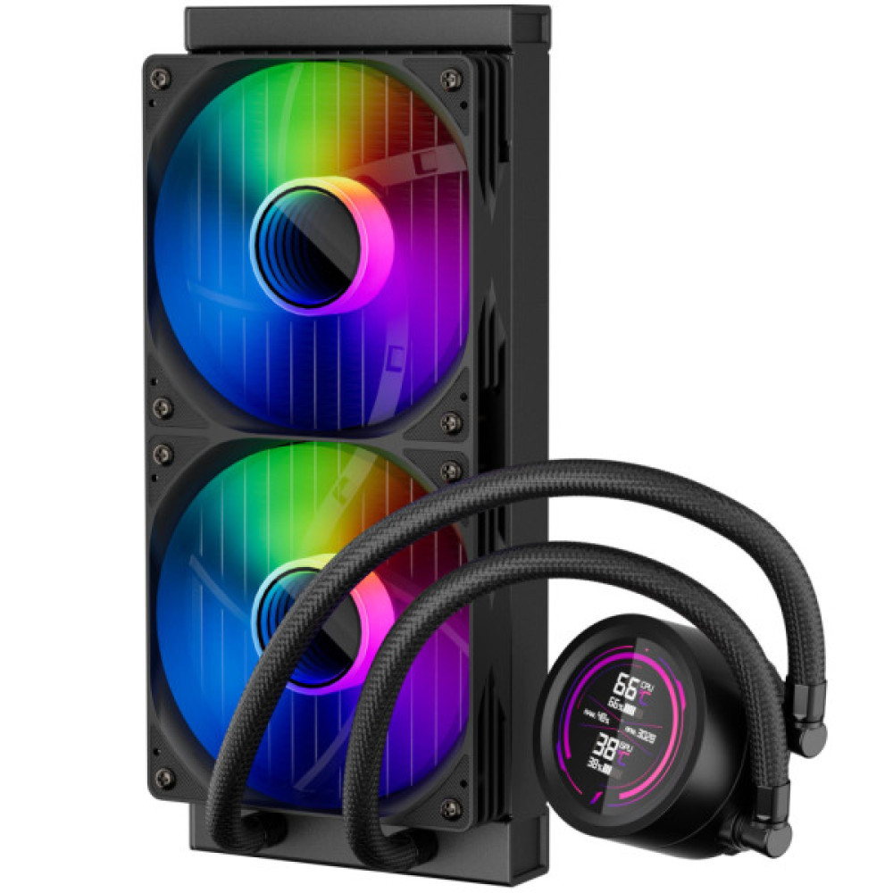 Система рідинного охолодження 1stPlayer TS4-240-BK