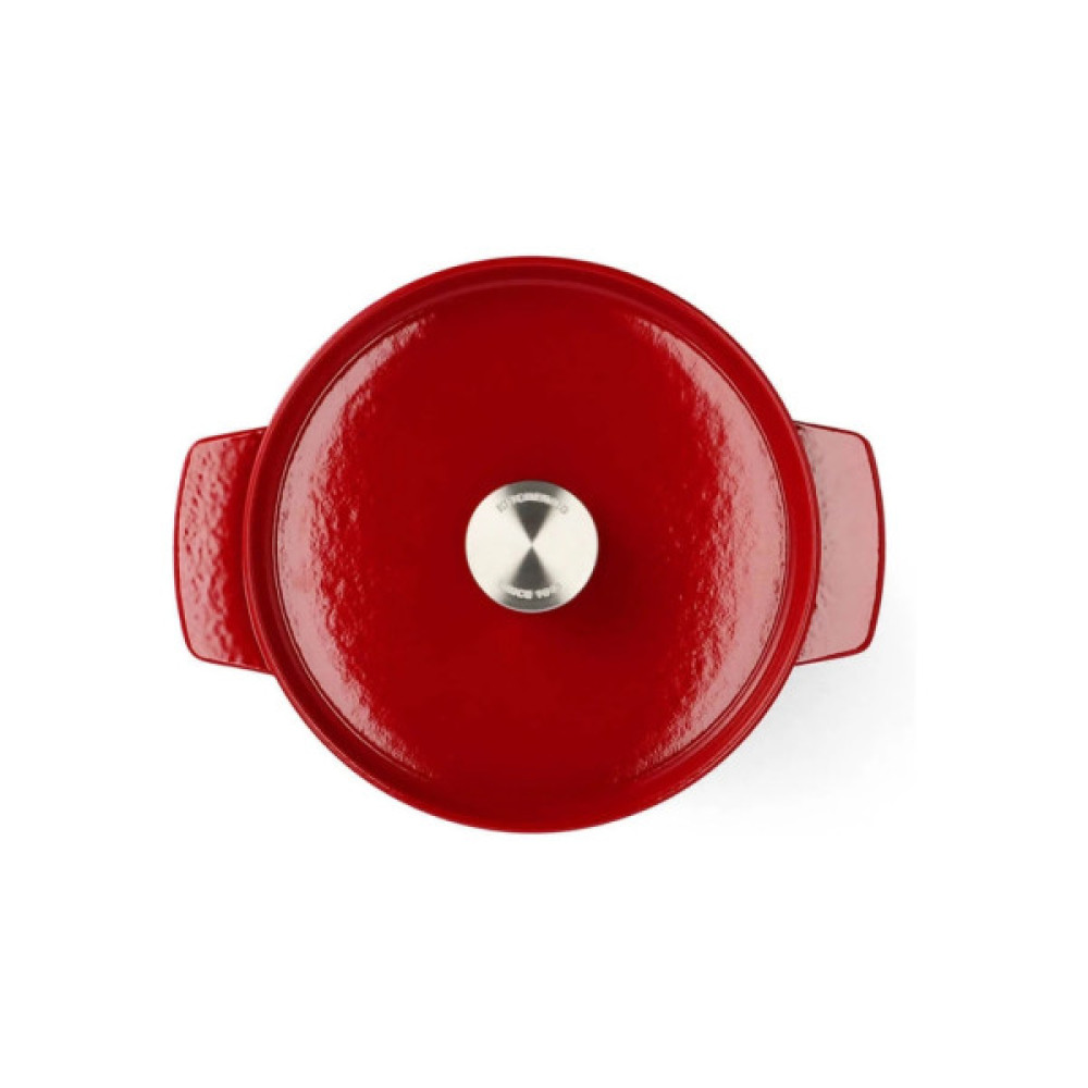 Каструля KitchenAid чавунна з кришкою 3,3 л Червона (CC006057-001)