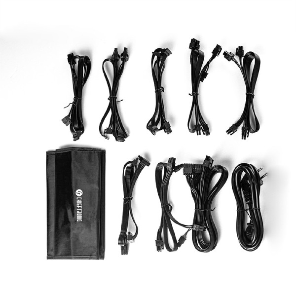 Блок живлення CHIEFTEC PowerUP  (850W), >90%, 80+ Gold, 120мм, 1xMB 24pin(20+4), 2xCPU 8pin(4+4), 3xMolex, 9xSATA, 6xPCIe 8pin(6+2), Fully Modular