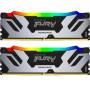 Модуль пам'яті для комп'ютера DDR5 32GB (2x16GB) 6800 MHz Renegade RGB XMP Kingston Fury (ex.HyperX) (KF568C36RSAK2-32) Модуль пам'яті для комп'ютера DDR5 32GB (2x16GB) 6800 MHz Renegade RGB XMP Kingston Fury (ex.HyperX) (KF568C36RSAK2-32)