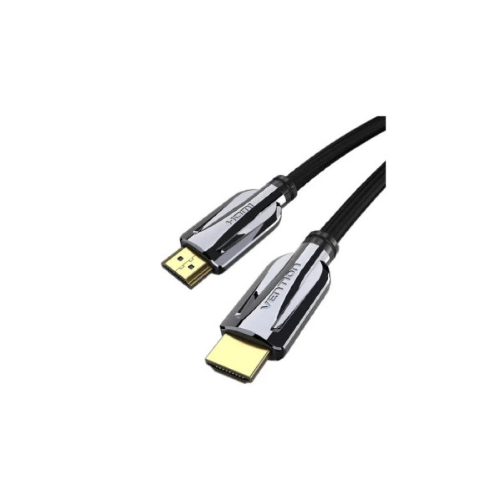 Кабель мультимедійний HDMI M to HDMI M 1.5m V2.1 8K60Hz braided black Vention (AALBG)