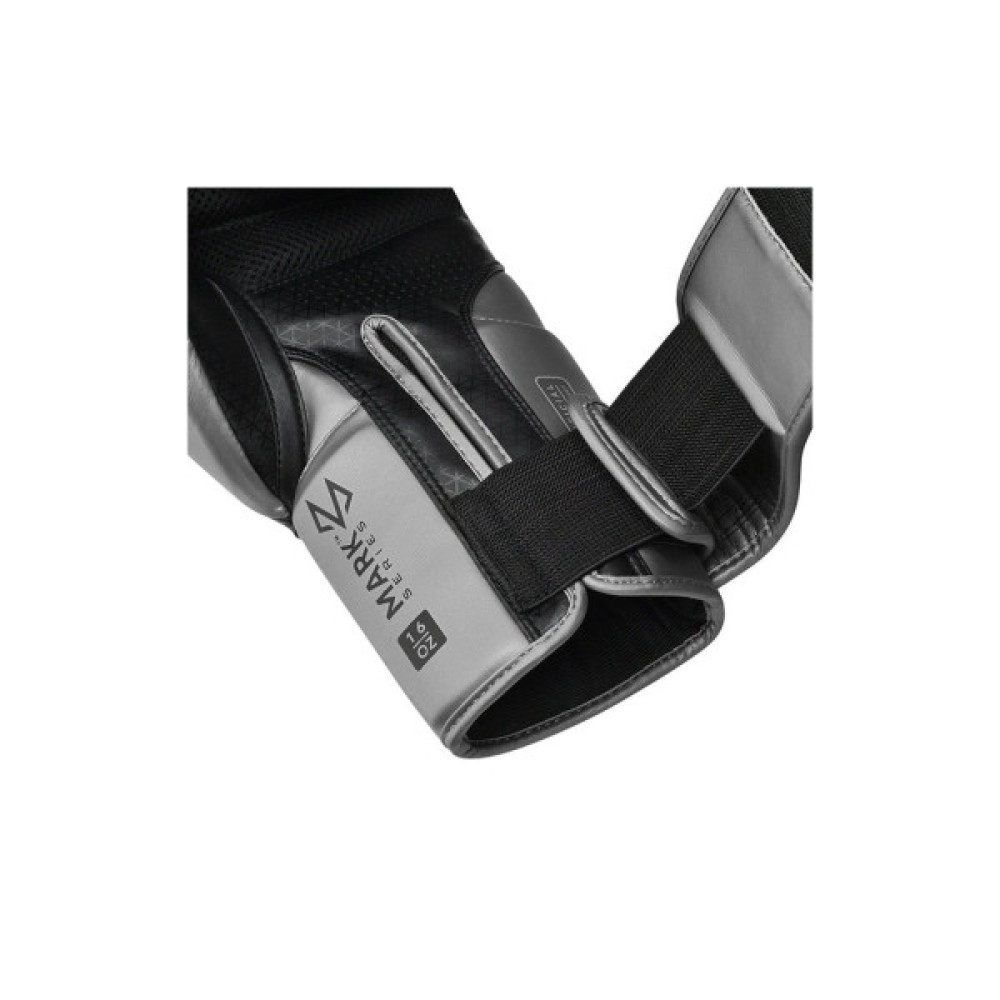 Боксерські рукавички RDX Mark Pro Sparring Tri Lira 2 Silver 12 oz (BGM-PSTL2S-12OZ)