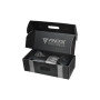 Боксерські рукавички RDX Mark Pro Sparring Tri Lira 2 Silver 12 oz (BGM-PSTL2S-12OZ)