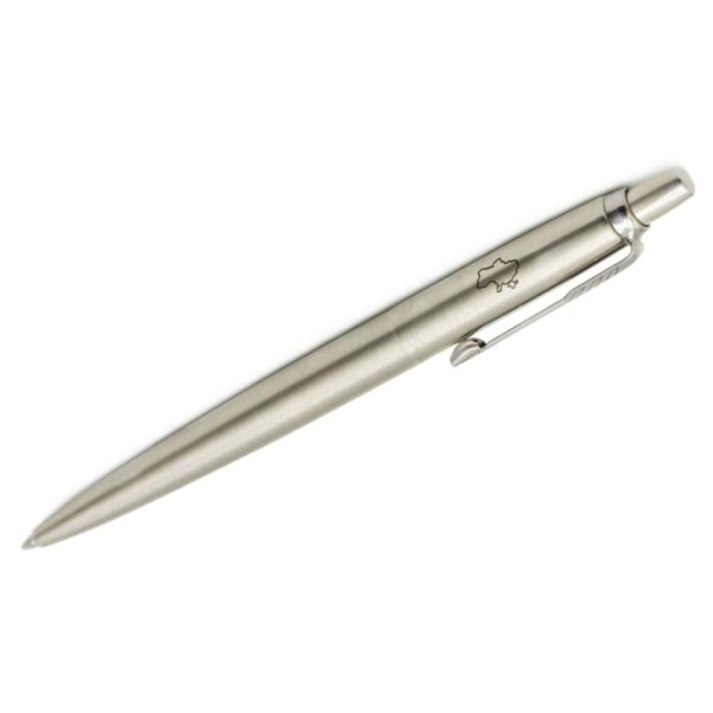 Ручка кулькова Parker JOTTER 17 UKRAINE SS CT BP Україна + Карта (16132_T205b)