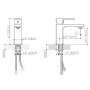 Змішувач Corso COMO BF-2A129C (9611000) Змішувач Corso COMO BF-2A129C (9611000)
