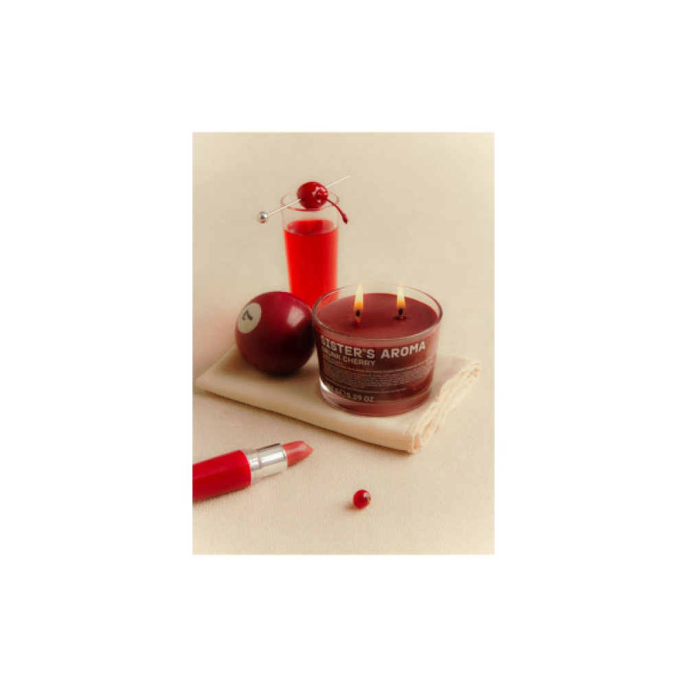 Ароматична свічка Sister's Aroma Drunk Cherry 150 г (4820227785452)