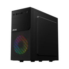 Корпус 2E Basis RD850 без БЖ 1xUSB3.0, 2xUSB2.0, 1x120мм ARGB, VGA 290мм, Metal Side Panel, mATX, чорний