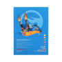 Кольоровий папір Kite А4 неоновий Hot Wheels (10 аркушів/ 5 кольорів) (HW24-252)