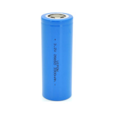 Акумулятор 26650 3300mAh, LiFePO4, FlatTop, 3.2V, Blue Vipow (IFR26650-3300mAhFT / 31075)