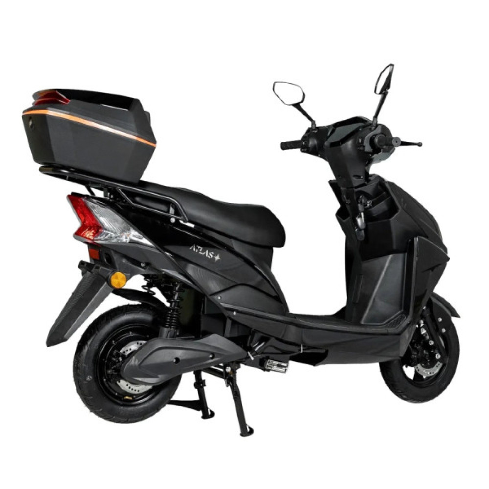 Електроскутер Atlas Falcon Box 1800W Black (3135)