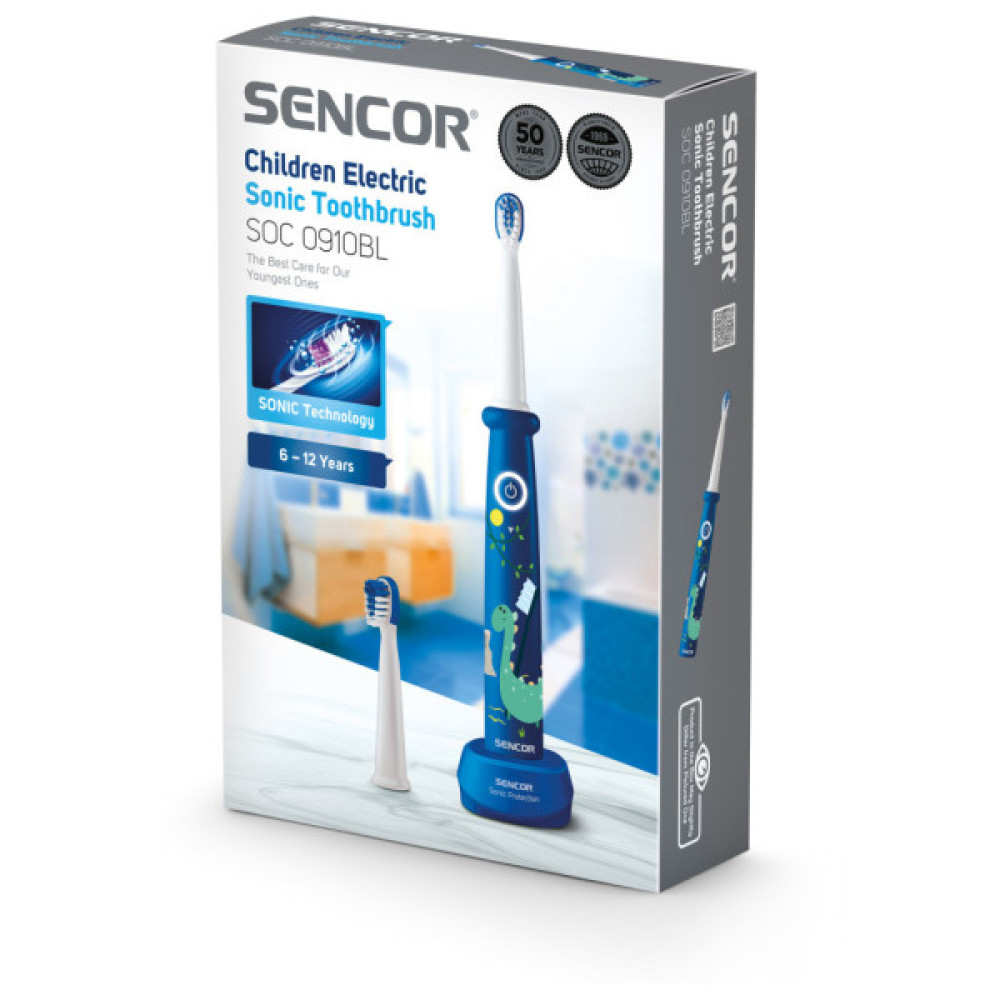 Електрична зубна щітка Sencor SOC0910BL