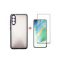 Чохол до мобільного телефона Dengos Kit for Samsung Galaxy S21 FE case + glass (Black) (DG-KM-27) Чохол до мобільного телефона Dengos Kit for Samsung Galaxy S21 FE case + glass (Black) (DG-KM-27)