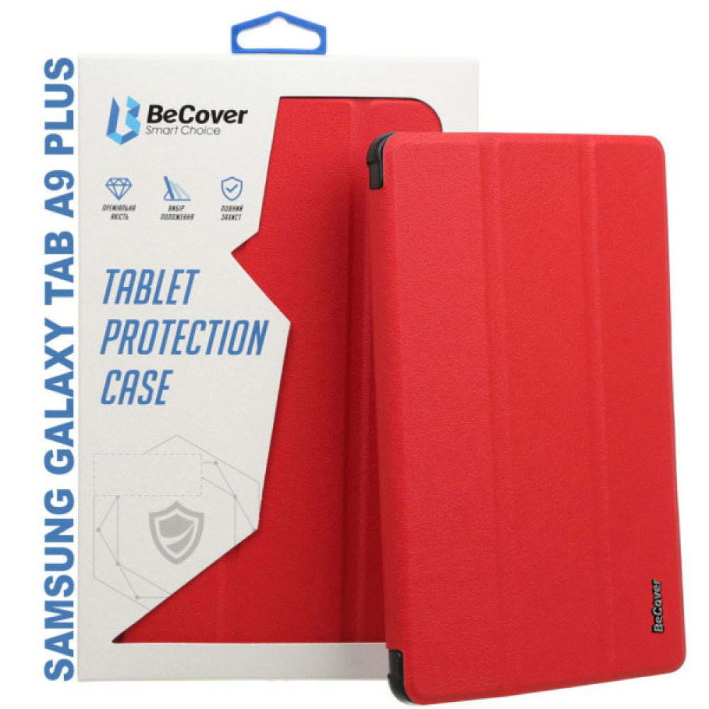 Чохол до планшета BeCover Flexible TPU Mate Samsung Tab A9 Plus SM-X210/SM-X215/SM-X216 11.0" Red (710345) Чохол до планшета BeCover Flexible TPU Mate Samsung Tab A9 Plus SM-X210/SM-X215/SM-X216 11.0" Red (710345)