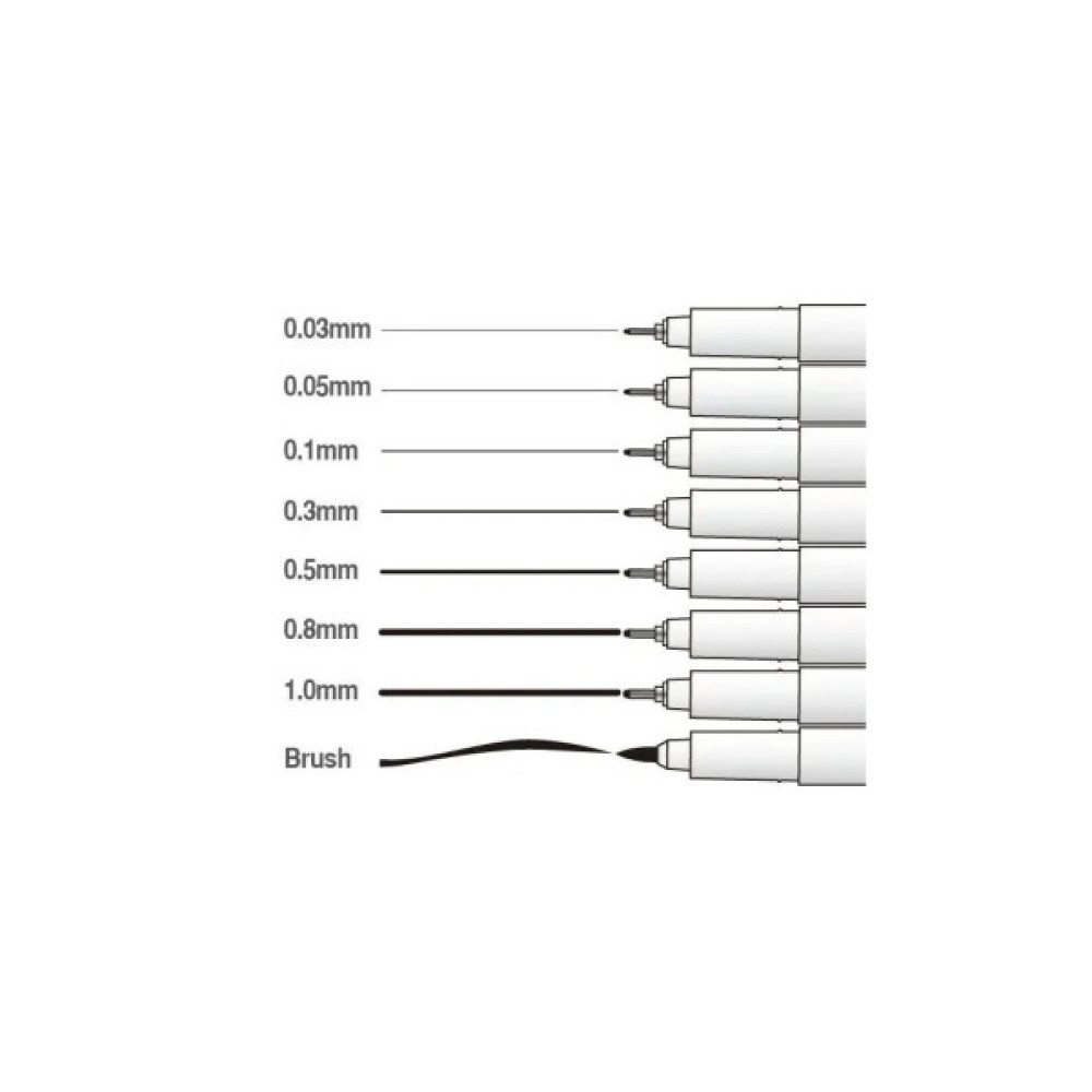 Лайнер Marvy Мульти-лайнер 4600-S 0.2мм, чорний (752481461213)