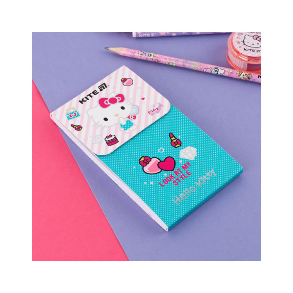 Блокнот Kite на магніті Hello Kitty 60 аркушів, клітинка (HK24-092-1)