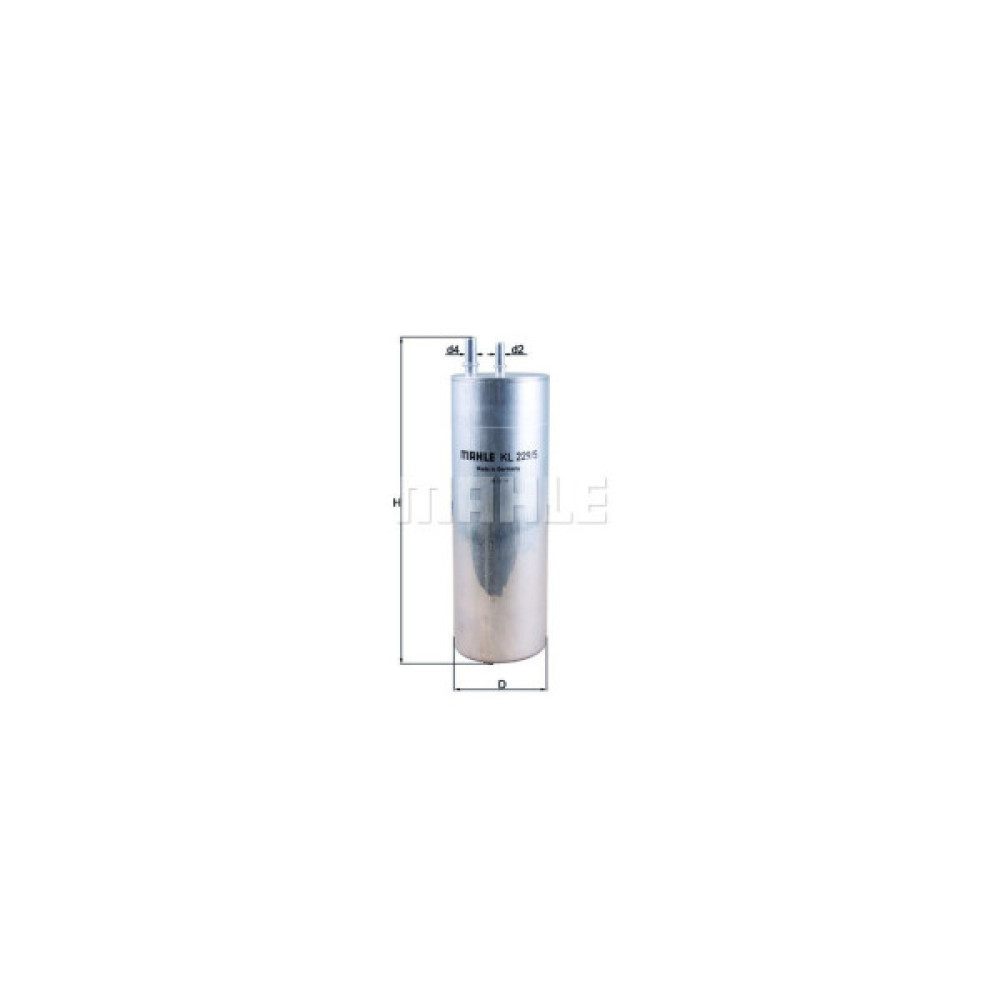 Фільтр паливний Mahle KL229/5