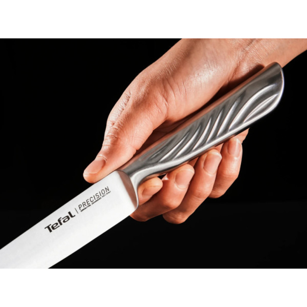 Кухонний ніж Tefal Precision 12см, нержавіюча сталь (K2890524) Кухонний ніж Tefal Precision 12см, нержавіюча сталь (K2890524)