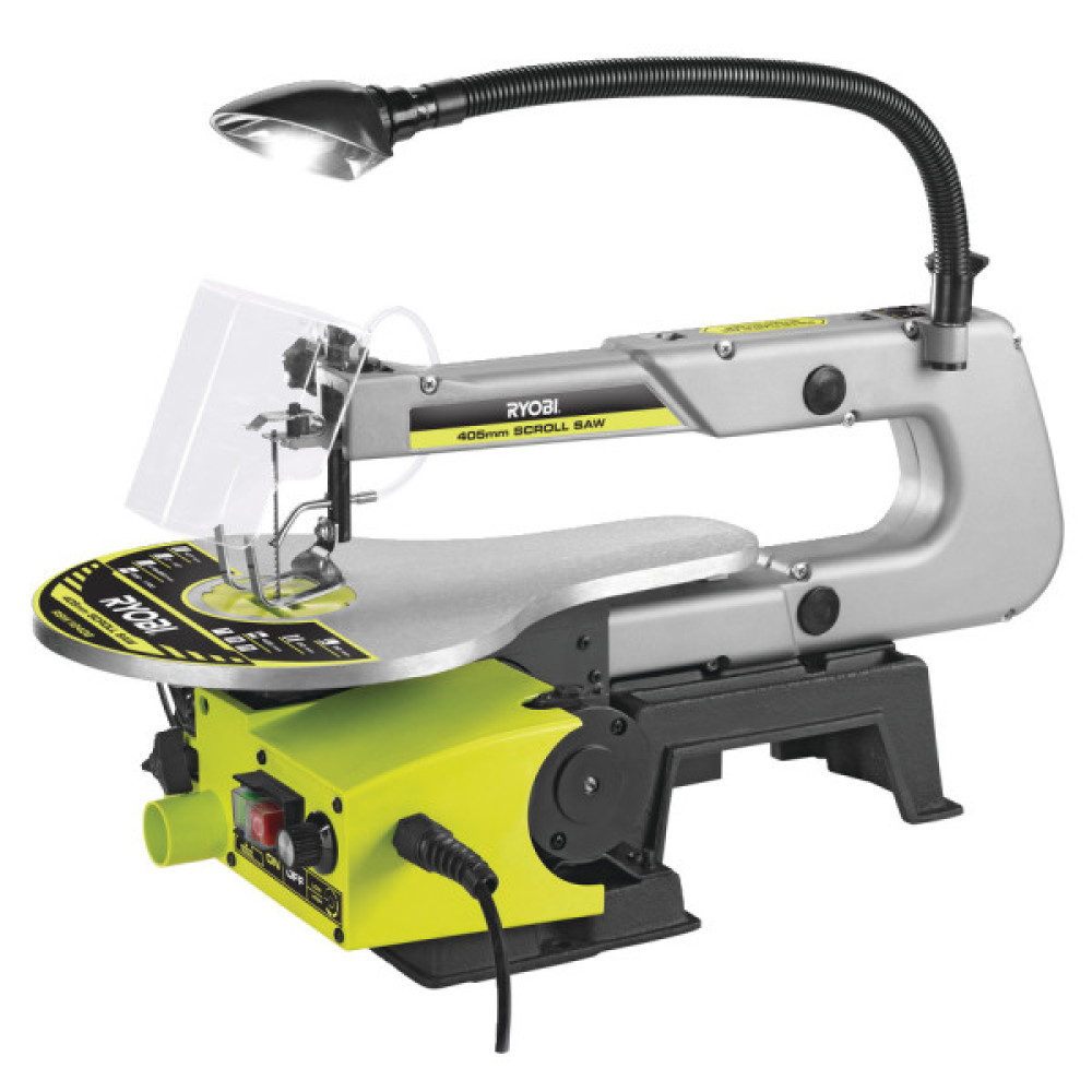 Лобзик стаціонарний Ryobi RSW1240G 125Вт 550-1700об·хв хід 20мм ріжуча здатність 405мм 12кг