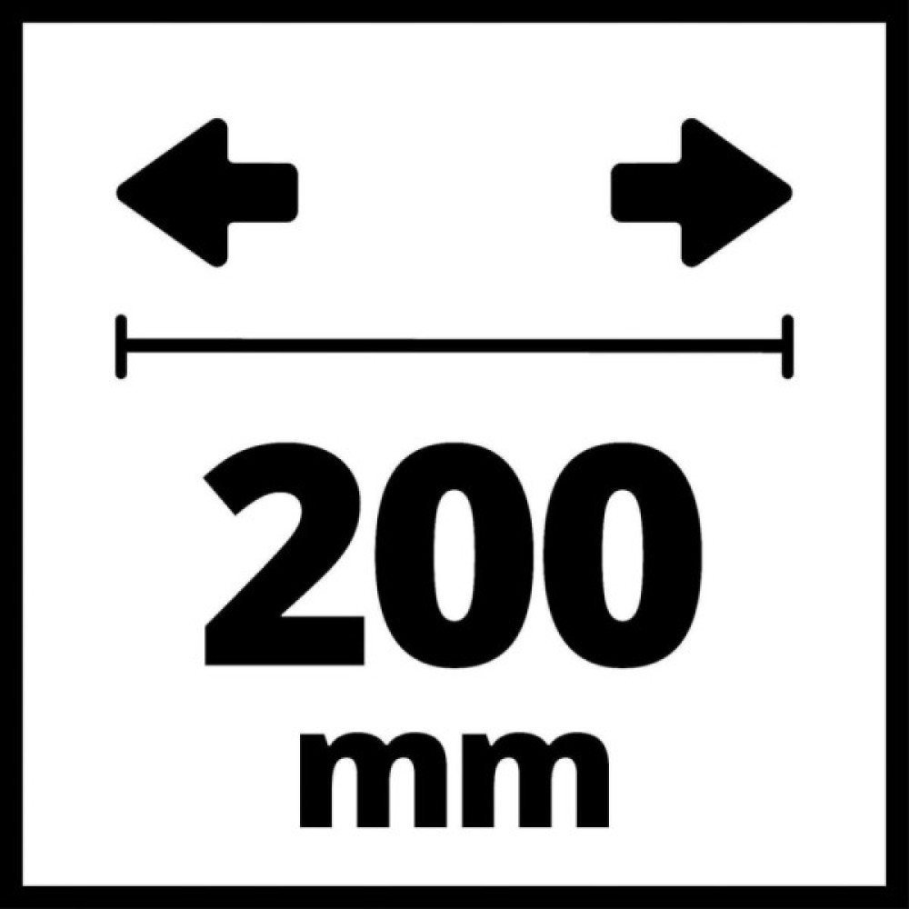 Пила стрічкова Einhell TC-SB 200/1 250Вт 1400об/хв 900м/хв стіл 305x305мм виліт 200мм 15.8кг