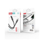 Дата кабель USB 2.0 AM to Lightning 1.0m 2.4A LED black XO (NB162-L-1-BK)