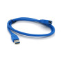 Дата кабель USB 3.0 AM/AF 1.0m blue Voltronic (YT-3.0AM\AF-1.0BL)
