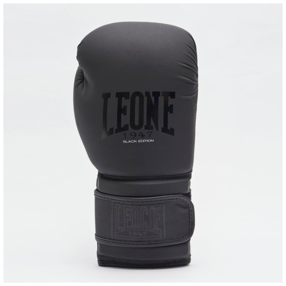 Боксерські рукавички Leone GN059 Black/White 12 унцій (GN059_Bl/White_12oz)