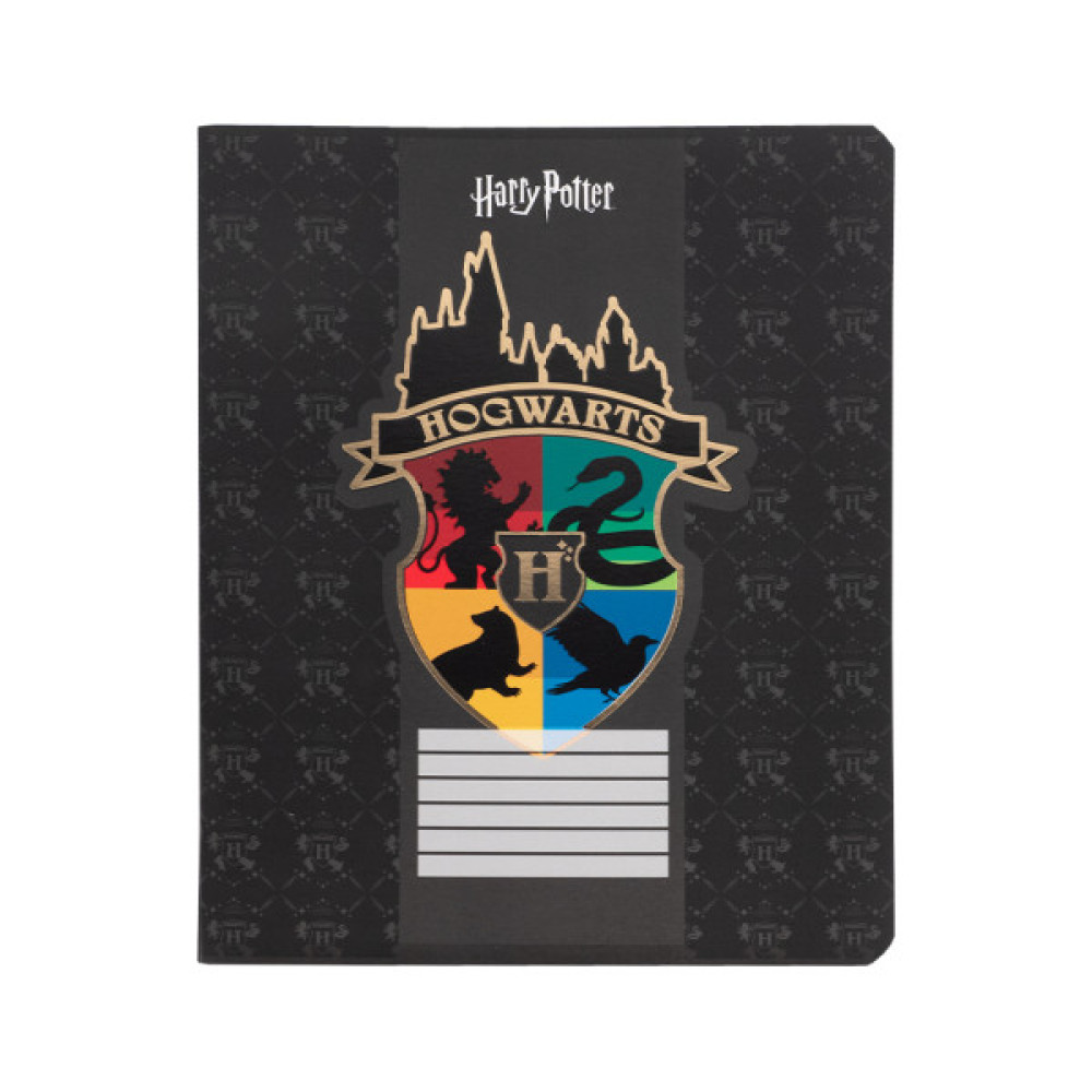 Зошит Kite Harry Potter, 18 аркушів, клітинка (HP25-236)