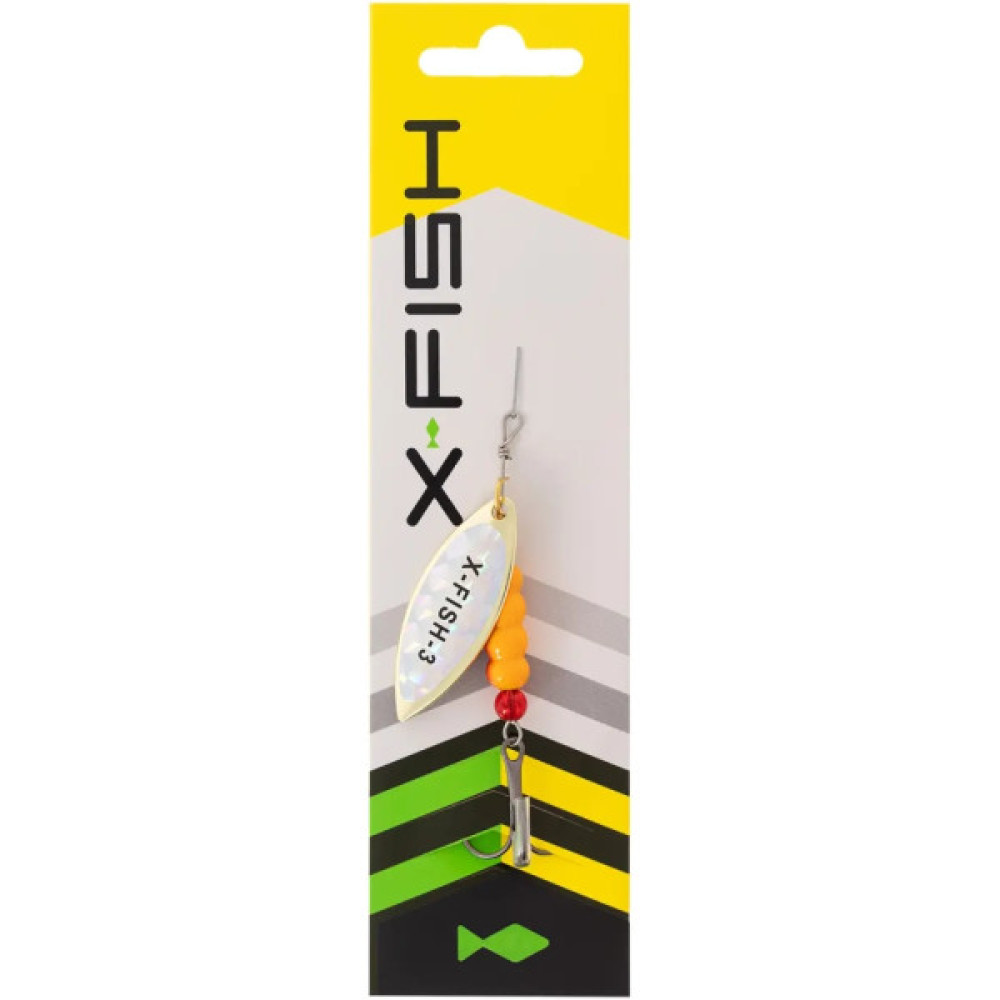 Блешня X-Fish Trophy 11g 3 Gold rainbow (1917.06.11)