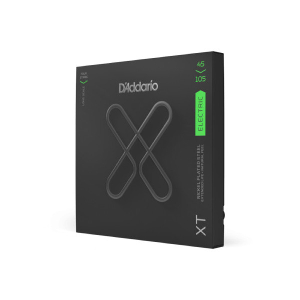 Струни для гітари D'Addario XT Bass Nickel Plated Steel Light Top / Medium Bottom (45-105) (XTB45105)