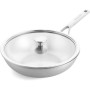 Сковорода KitchenAid Wok MSS 28 см 3,5 л з кришкою (CC003254-001) Сковорода KitchenAid Wok MSS 28 см 3,5 л з кришкою (CC003254-001)