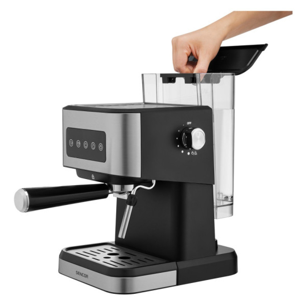 Ріжкова кавоварка еспресо Sencor SES 4020SS
