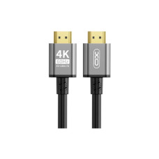 Кабель мультимедійний HDMI M to HDMI M 5.0m V2.0 black XO (GB017B-HDMI.tranish)