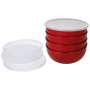 Піала KitchenAid Universal, набір 4 шт з кришками, 28 г (KQG177BXERE) Піала KitchenAid Universal, набір 4 шт з кришками, 28 г (KQG177BXERE)
