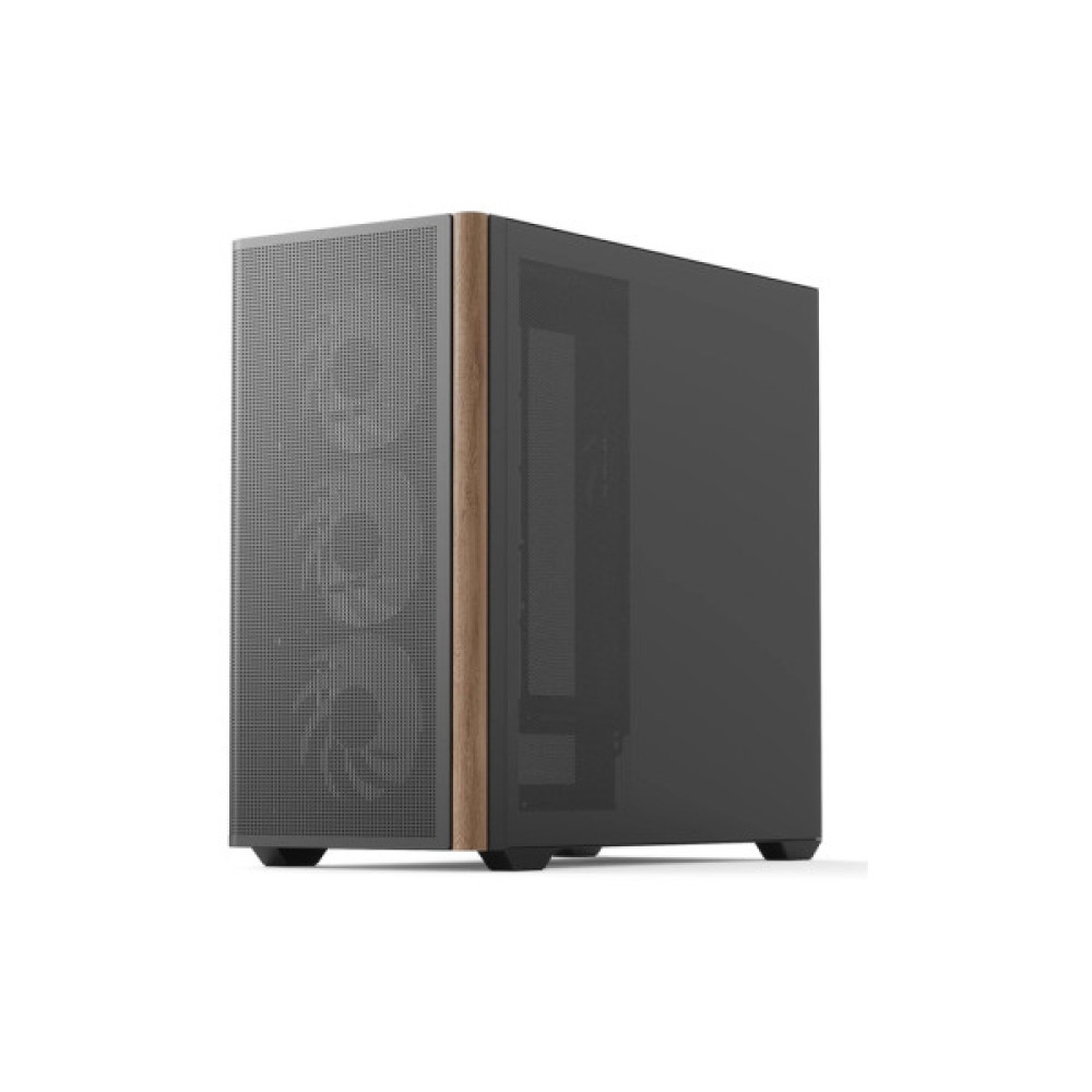 Корпус для ПК AeroCool D301A-G-BK-v2 Black (ACCS-DS03043.11)