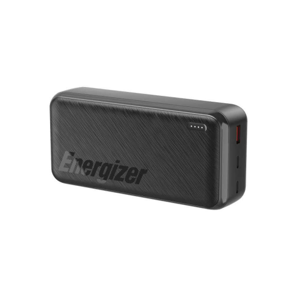 Батарея універсальна Energizer 30000mAh, PD/20W, QC/22.5W, black (UE30055PQ)